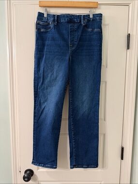 Good American Pull-on Straight Jeans -  XL